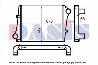 AKS DASIS 287008n -  Интеркулер